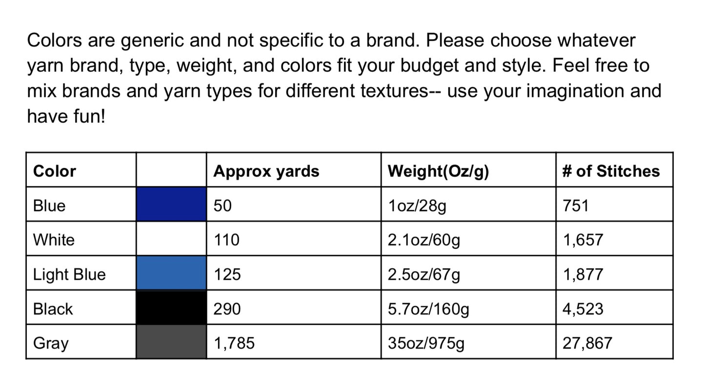 Nameless Tapestry Crochet Graphghan Pattern