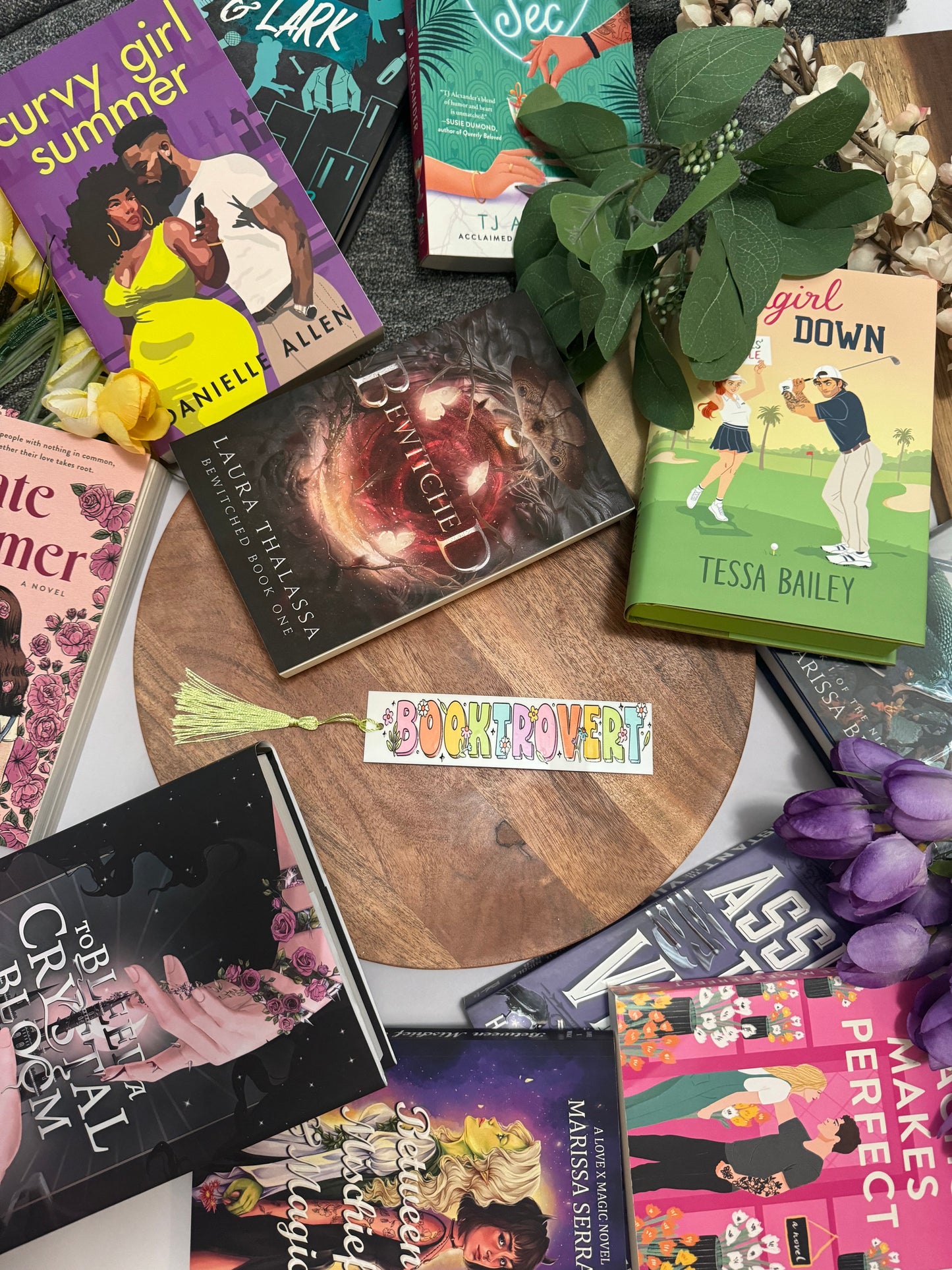 Book A Day Acrylic Bookmark