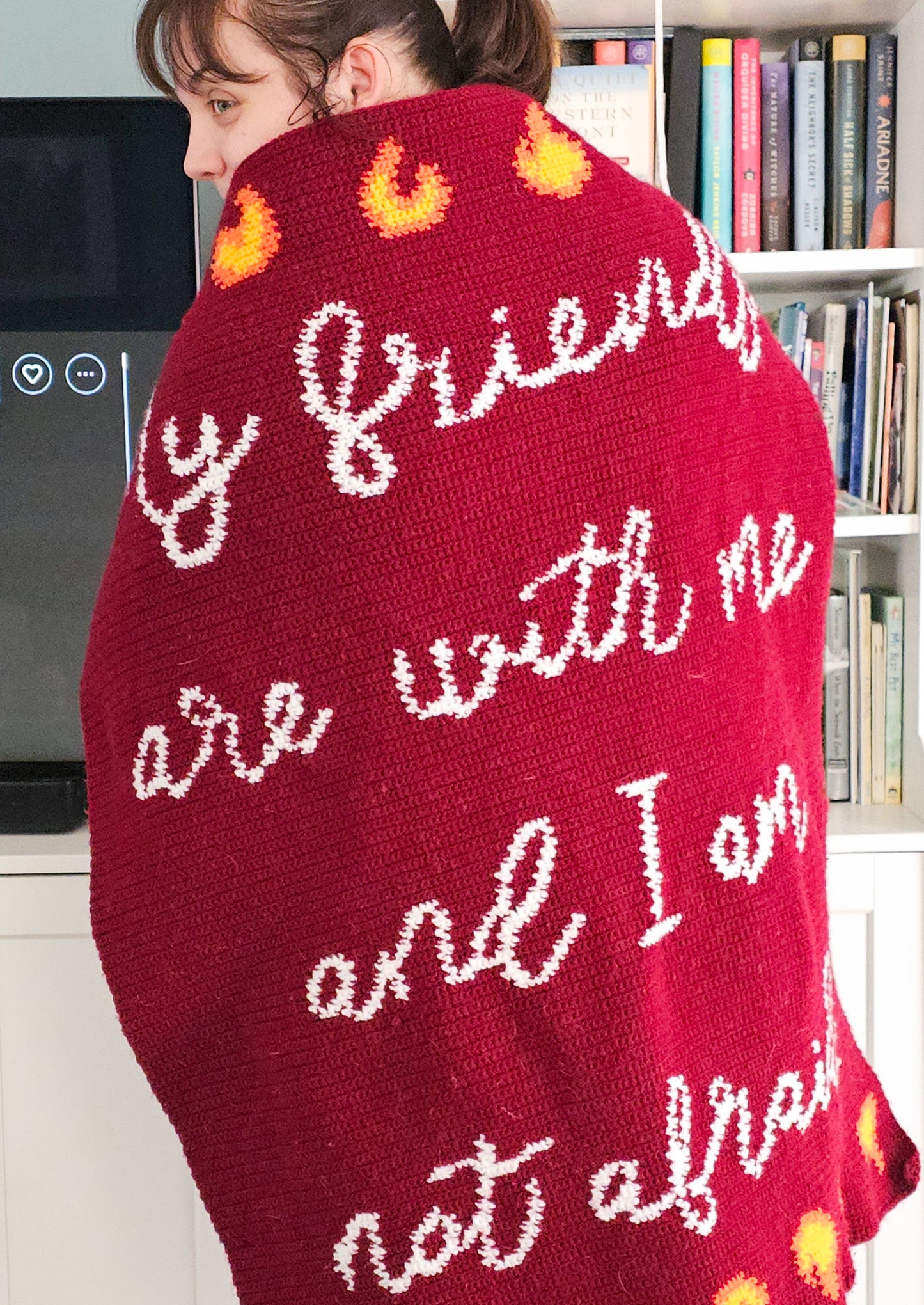 My Friends Are With Me Tapestry Crochet Graphghan Pattern