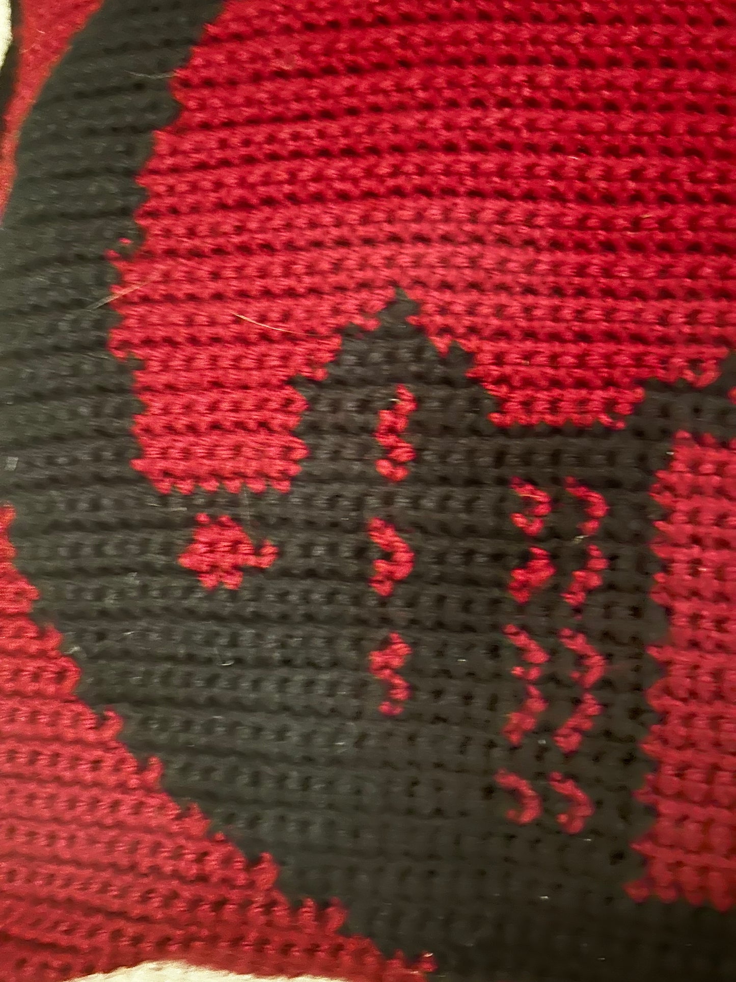 Lunathion Skyline Logo Tapestry Crochet Pillow Pattern