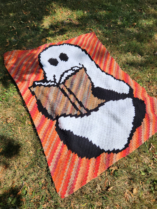 Reading Ghost C2C Crochet Graphghan Pattern