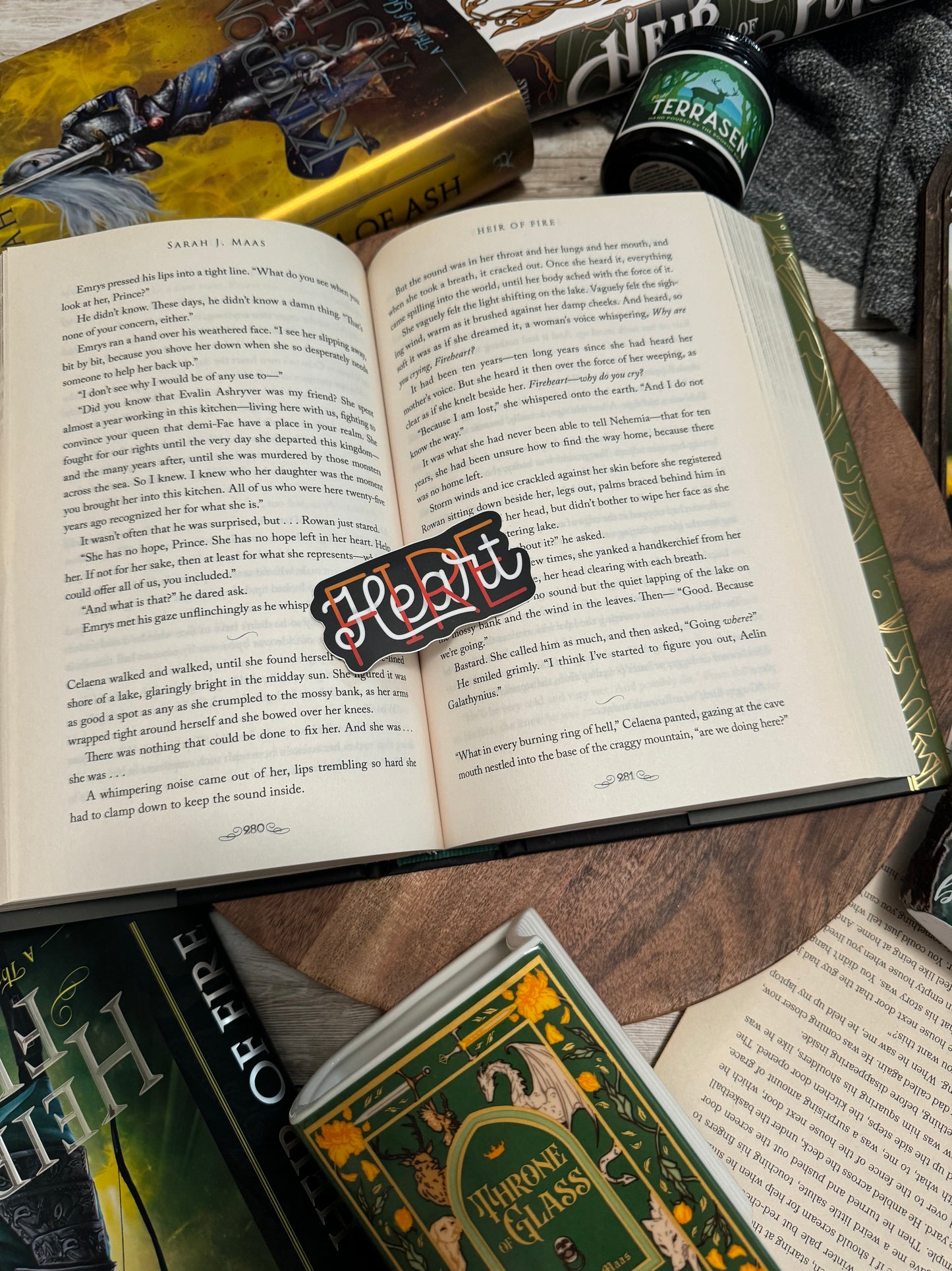 Fireheart Sticker
