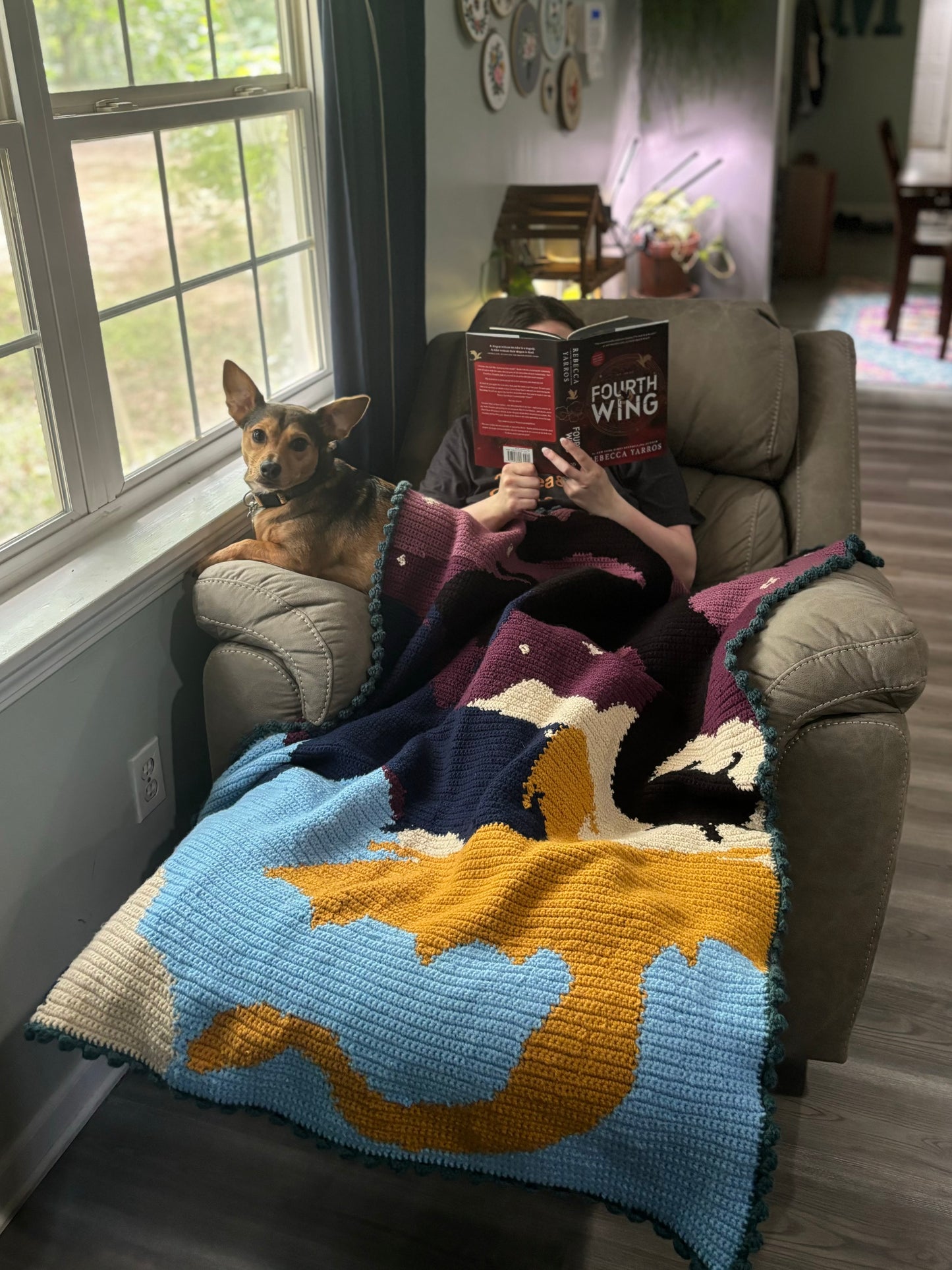 3 Dragons Tapestry Crochet Graphghan Pattern