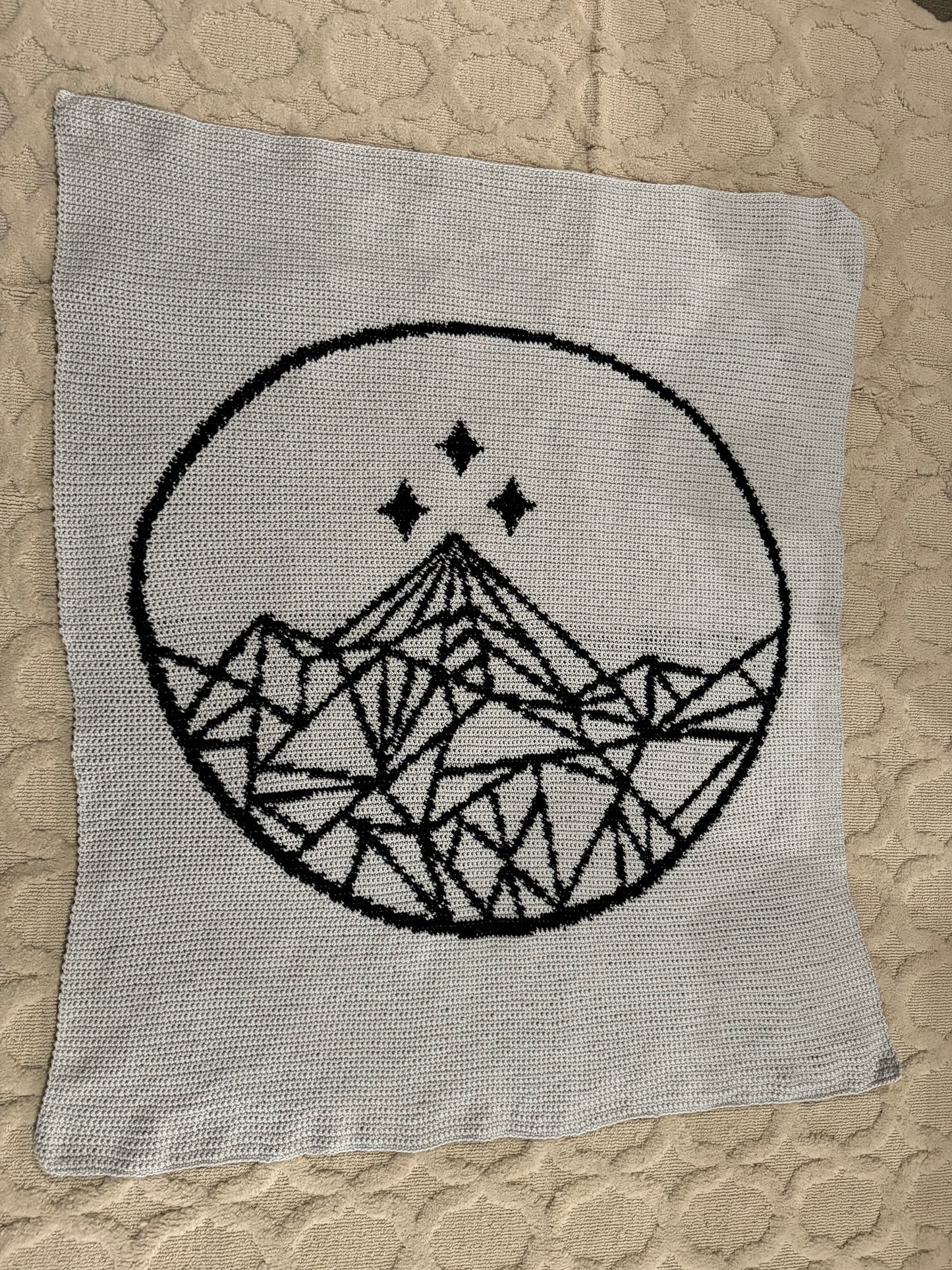 Night Court Logo Tapestry Crochet Graphghan Pattern