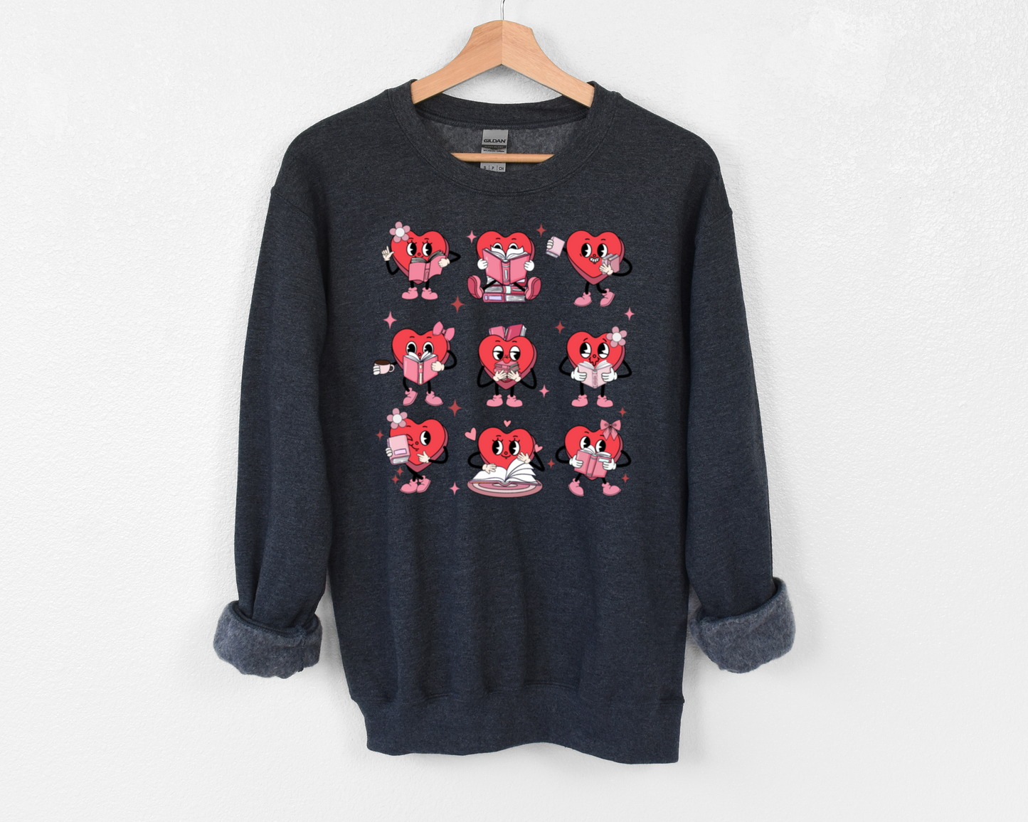 Reader Hearts Sweatshirt