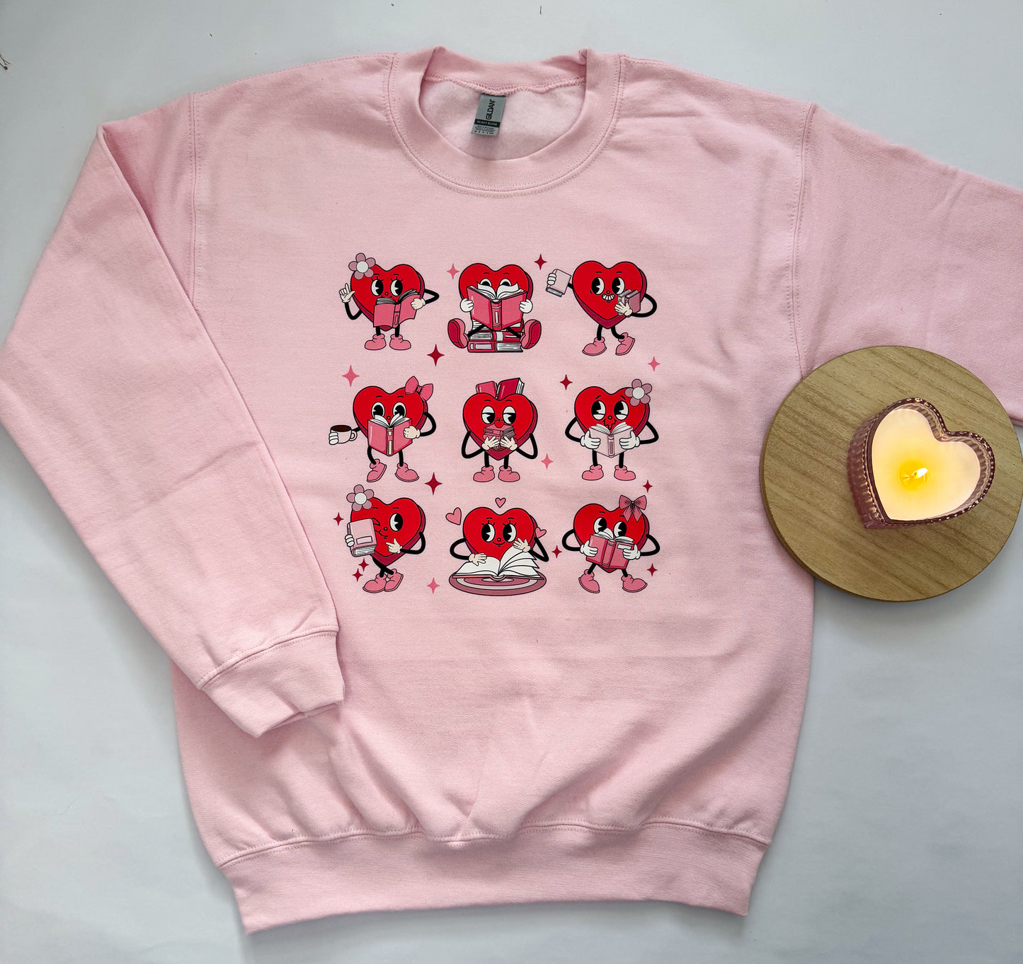 Reader Hearts Sweatshirt