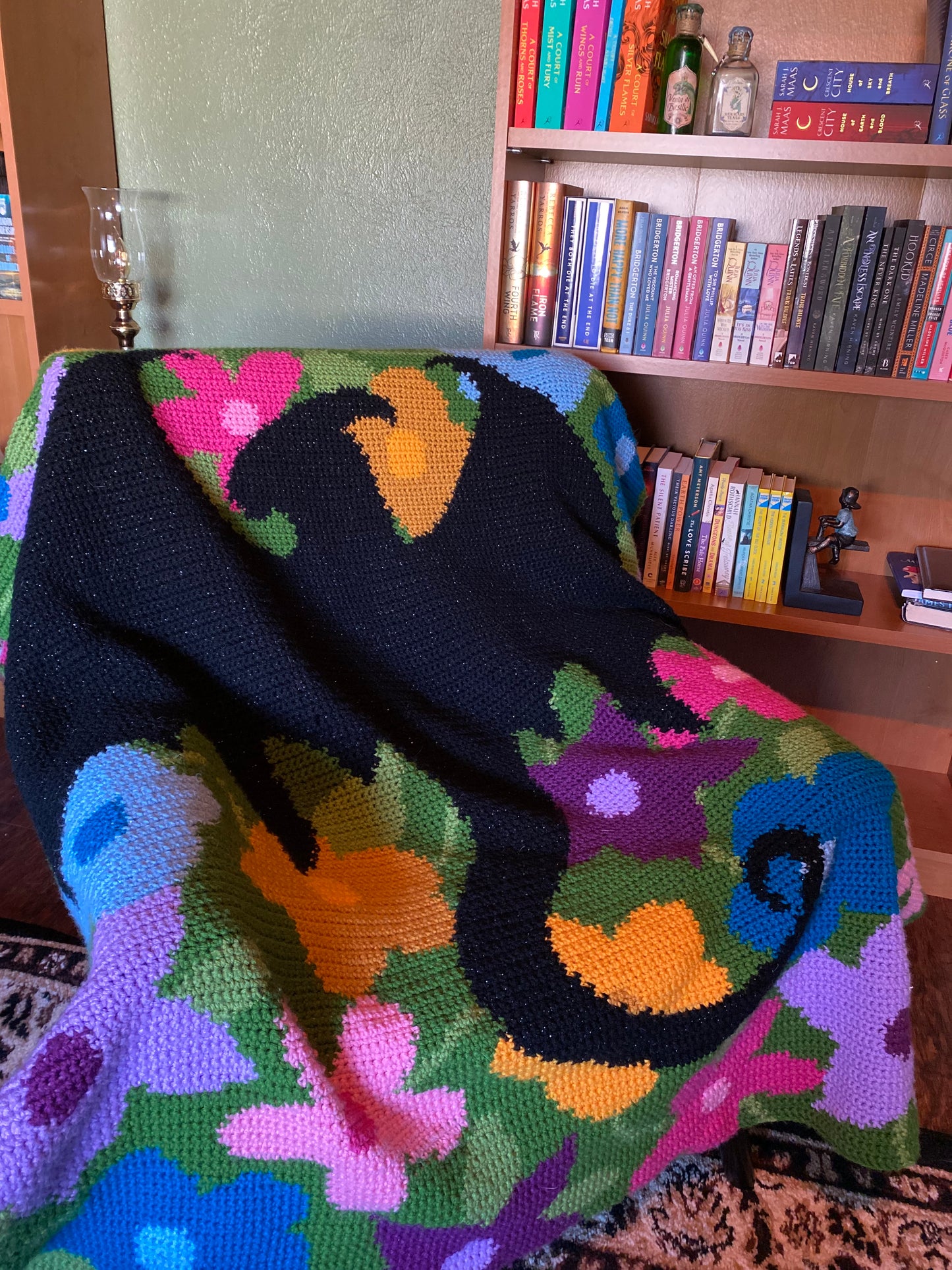 Abraxos Flower Field Tapestry Crochet Graphghan Pattern