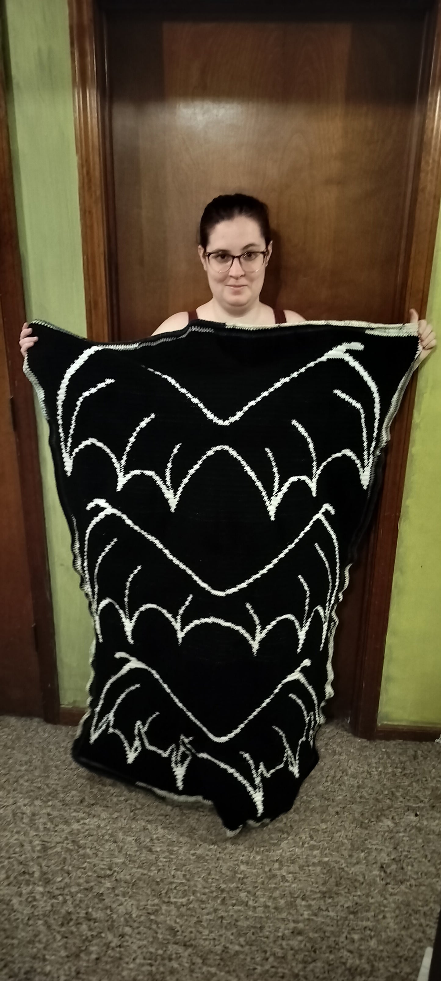 Bat Boy Wings Crochet Graphghan Pattern
