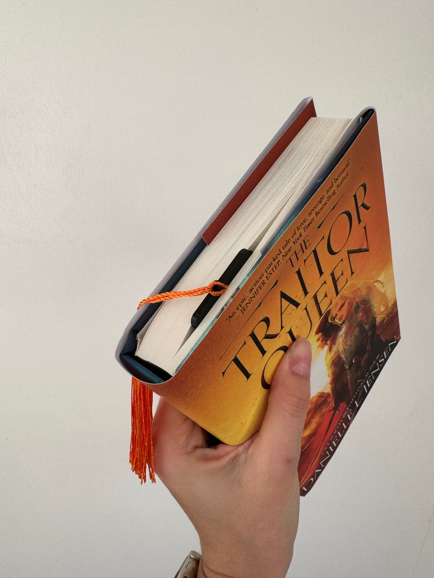Trope Book Stack Black Acrylic Bookmark