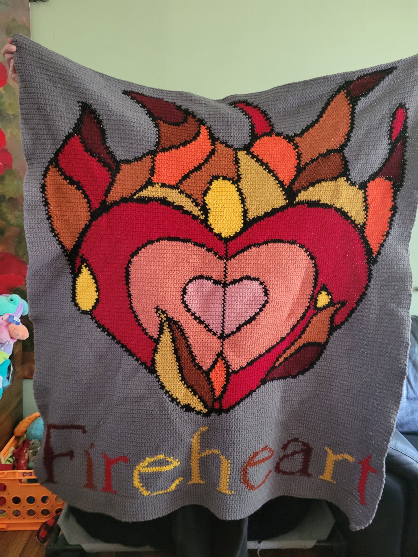 Fireheart Tapestry Crochet Graphghan Pattern
