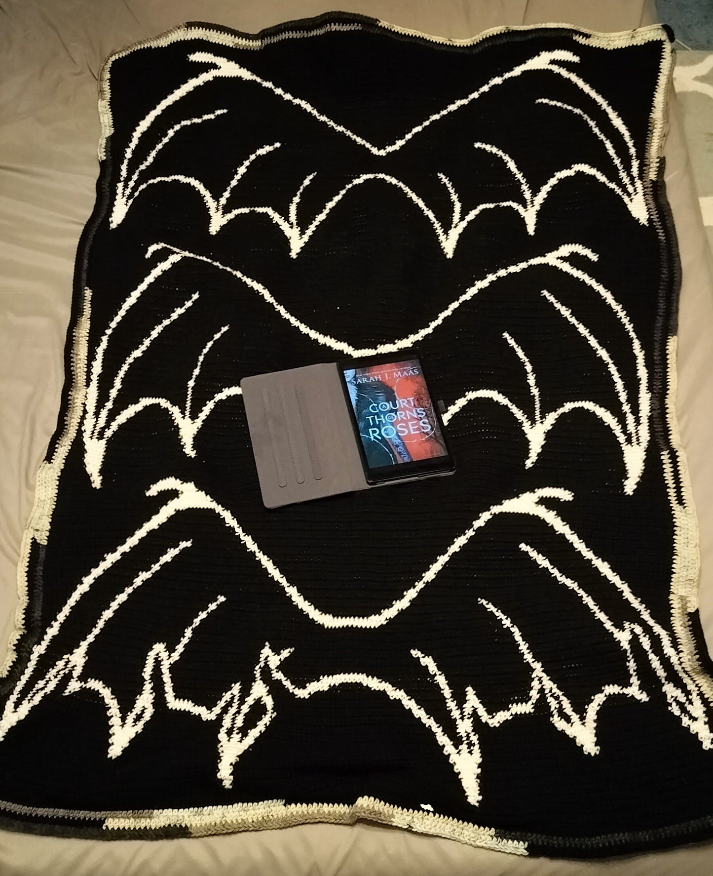 Bat Boy Wings Crochet Graphghan Pattern