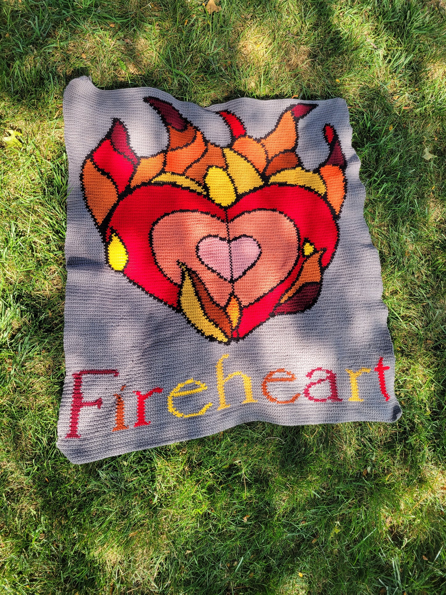 Fireheart Tapestry Crochet Graphghan Pattern