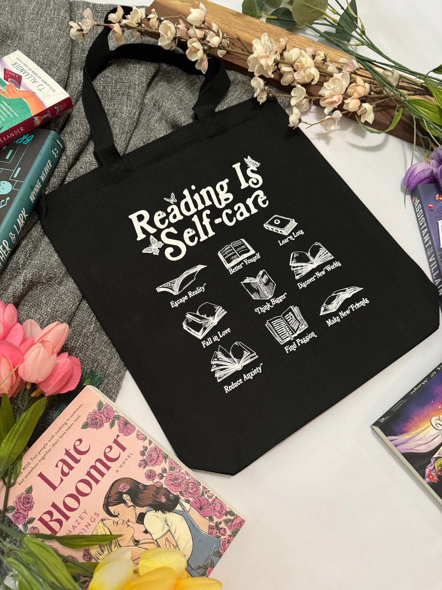 Reading is Self-care Tote Bag