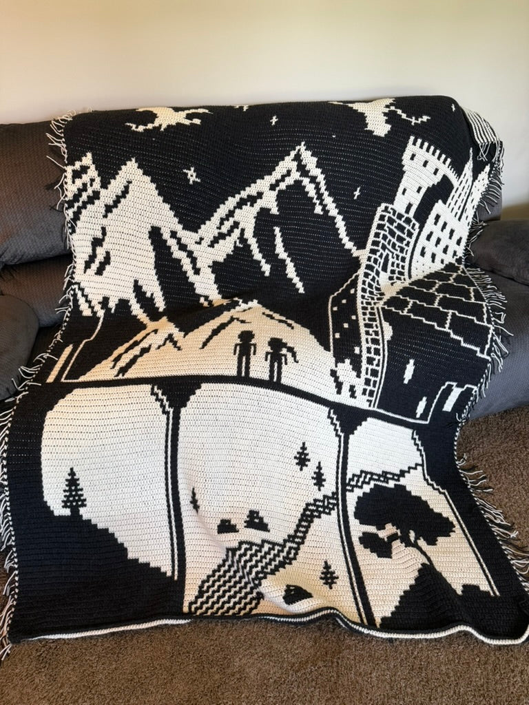 The Parapet Overlay Mosaic Crochet Graphghan Pattern
