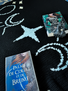 Feyre's Moon Phases Tattoo Tapestry Crochet Graphghan Pattern