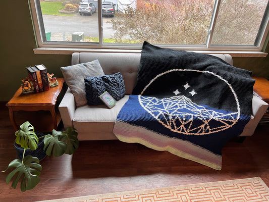 Night Court Logo Tapestry Crochet Graphghan Pattern