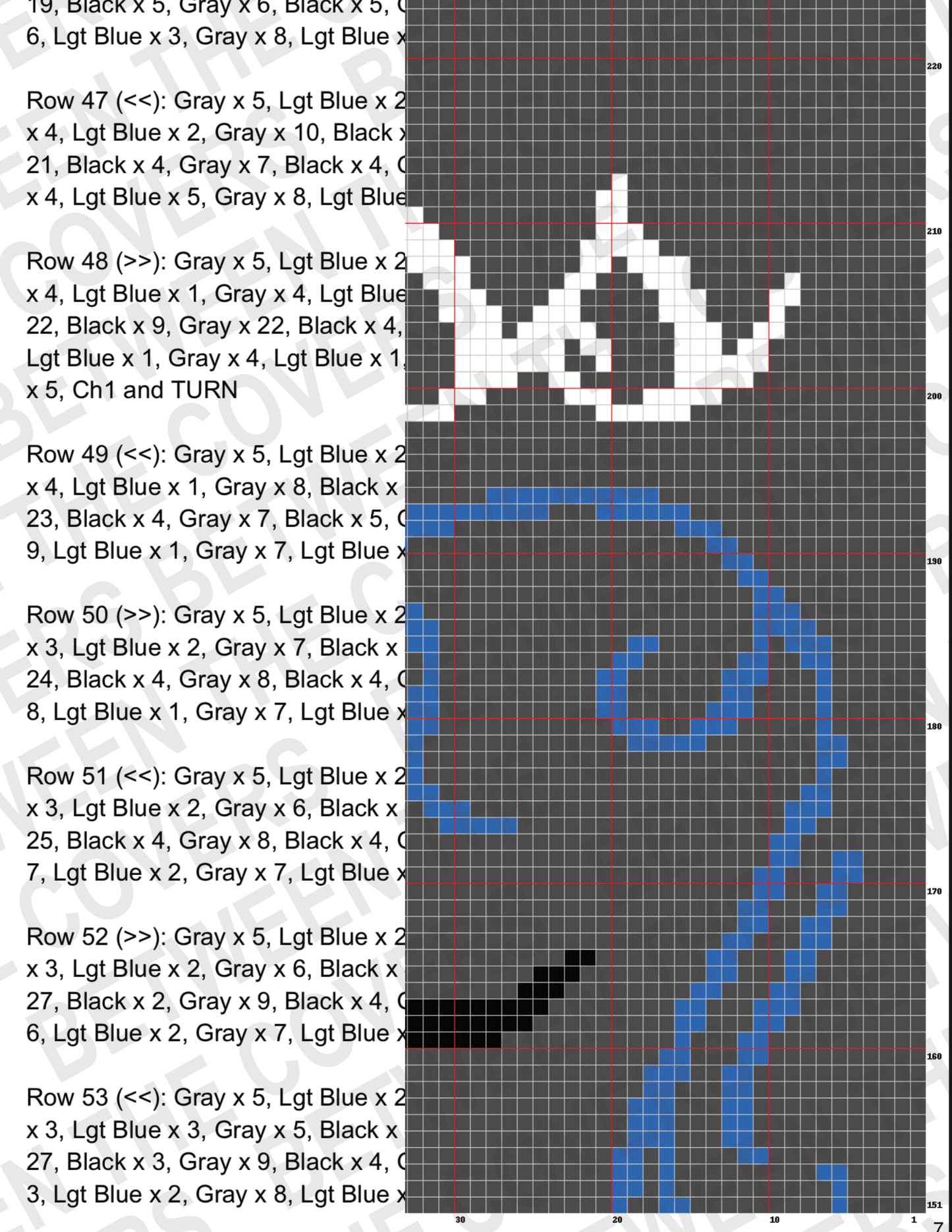 Nameless Tapestry Crochet Graphghan Pattern