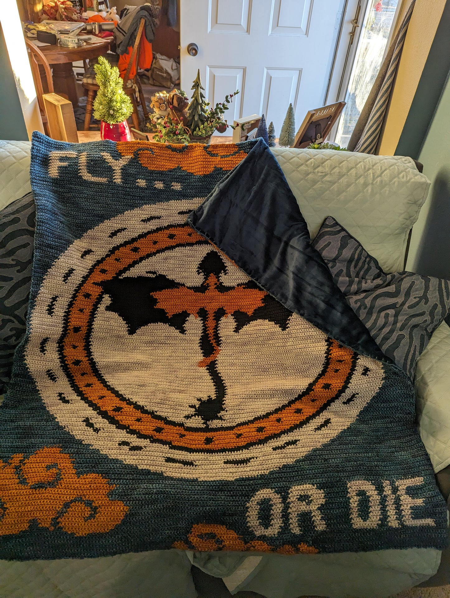 Fly or Die Tapestry Crochet Graphghan Pattern
