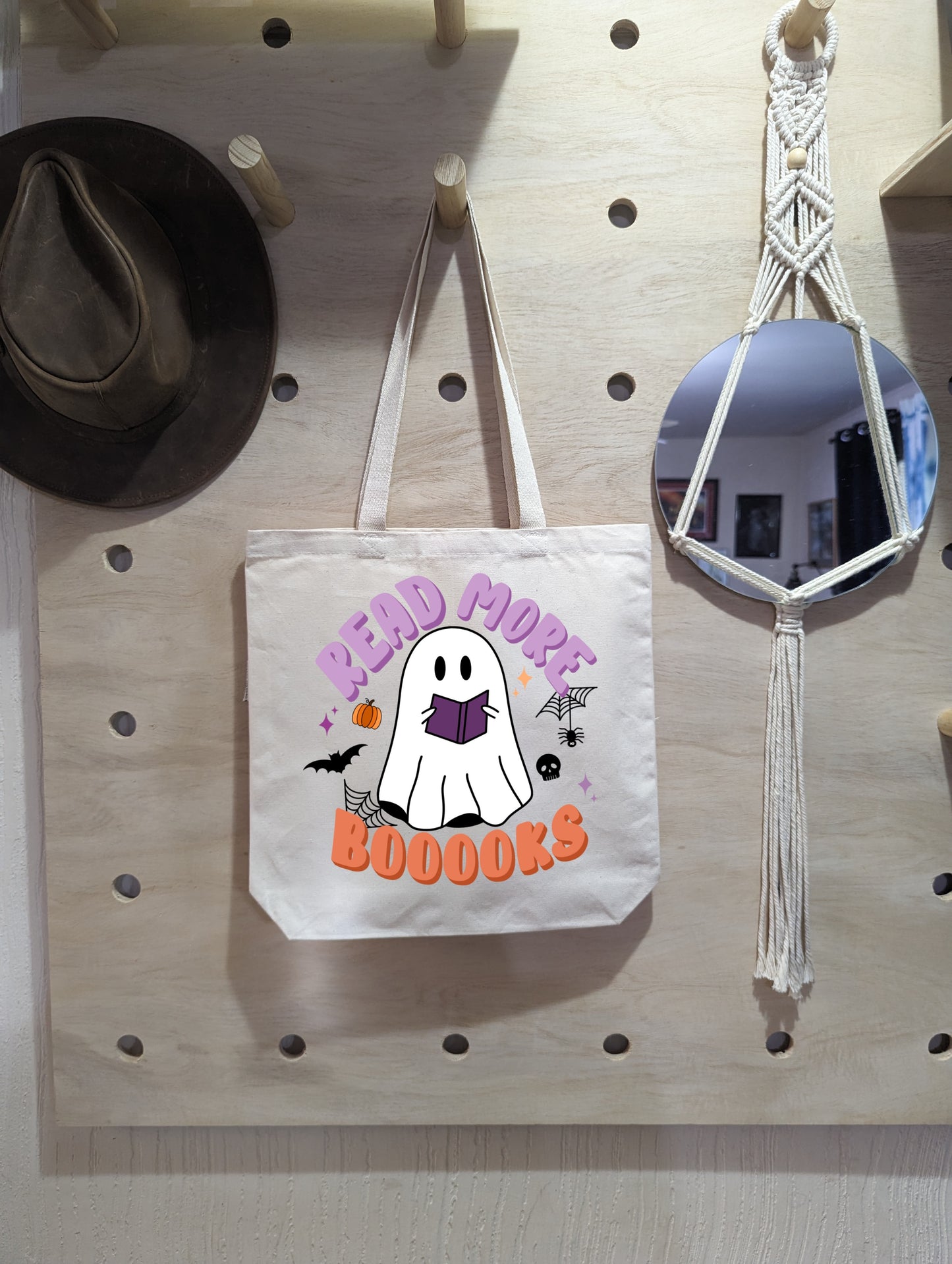 Read More BOOOKS Tote Bag