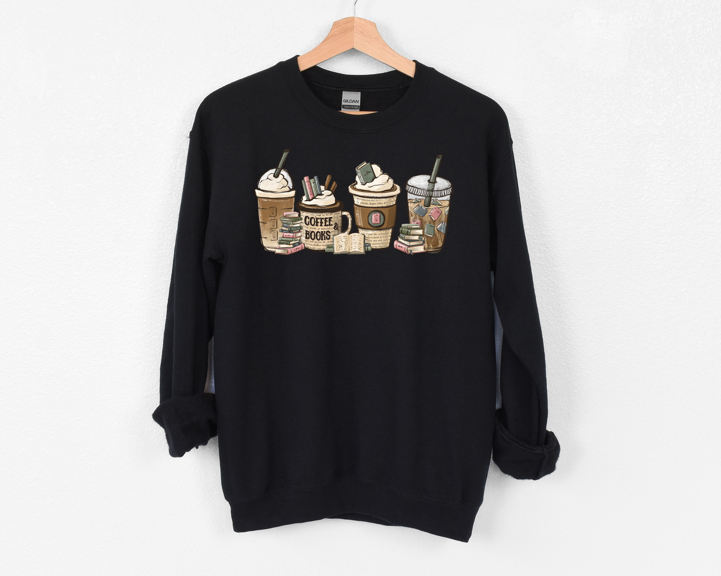 Coffee and Books Sweatshirt