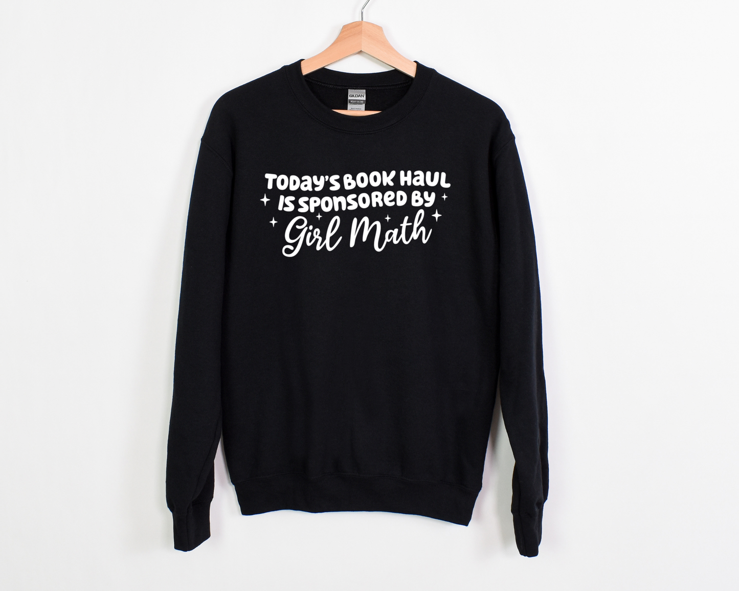 Book Haul Girl Math Sweatshirt
