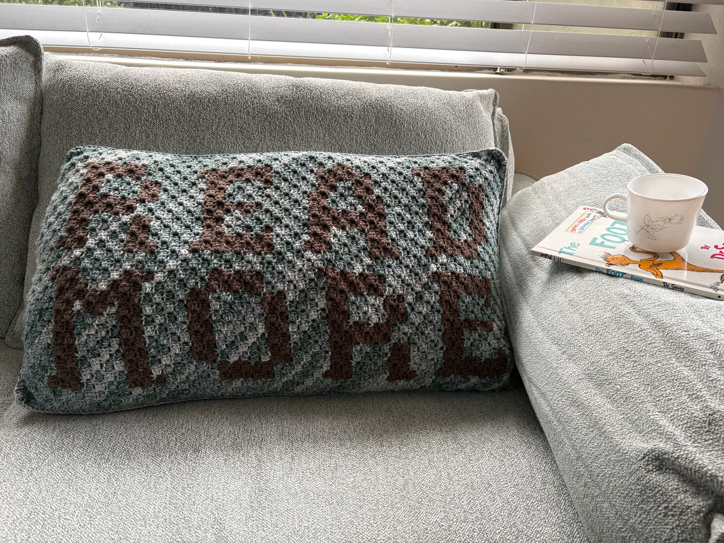 Read More c2c Crochet Pillow Pattern