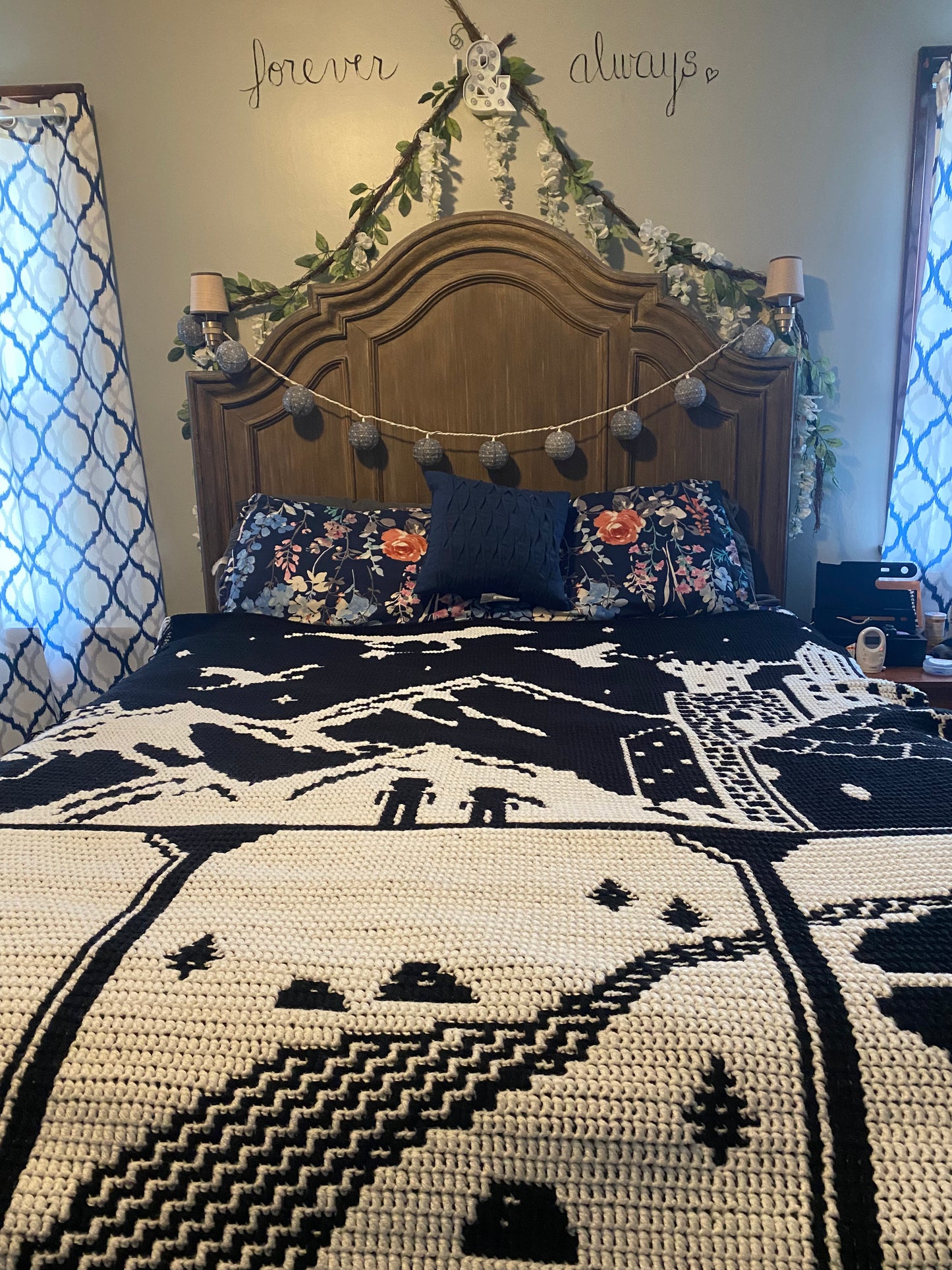 The Parapet Overlay Mosaic Crochet Graphghan Pattern