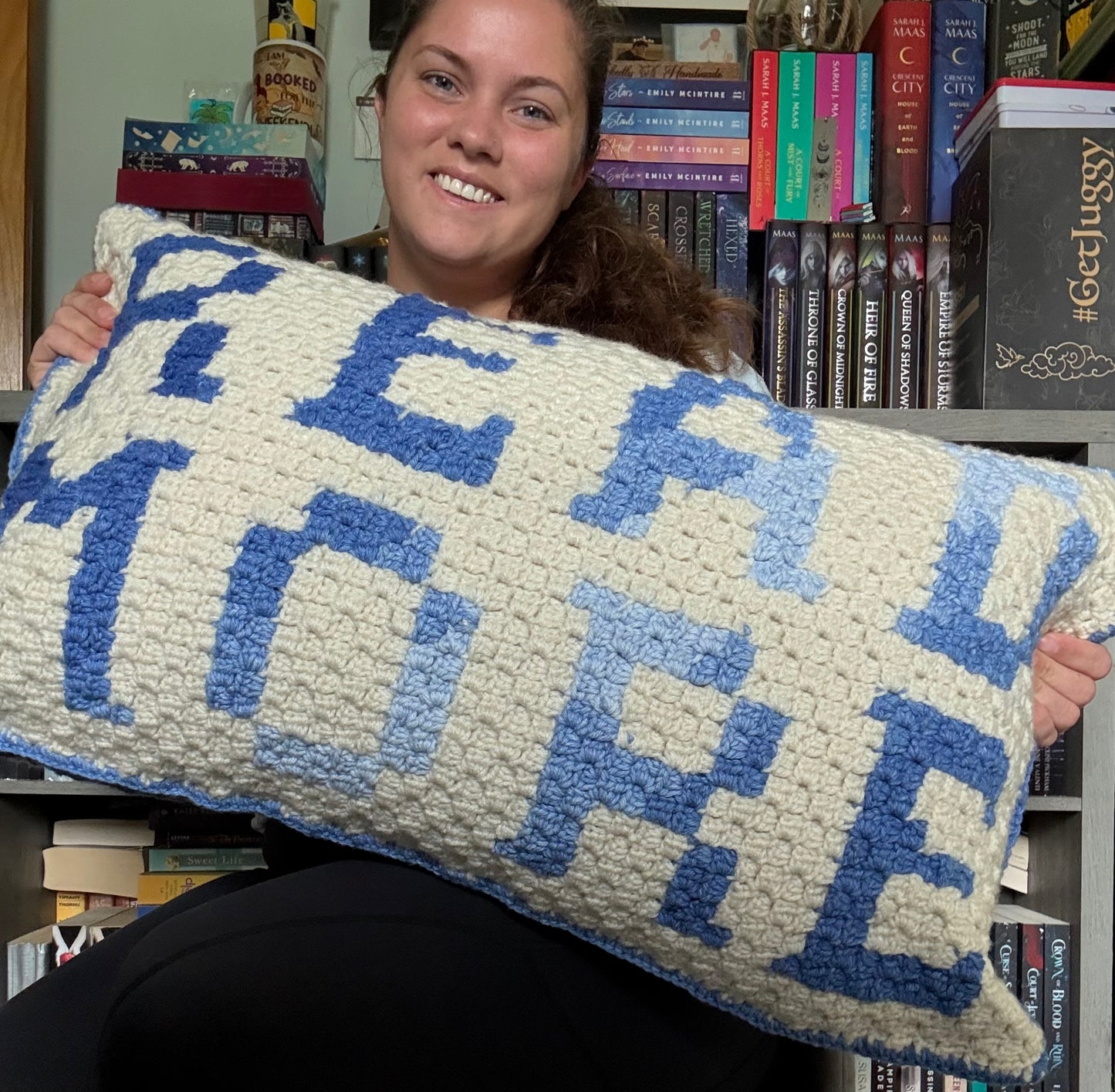 Read More c2c Crochet Pillow Pattern