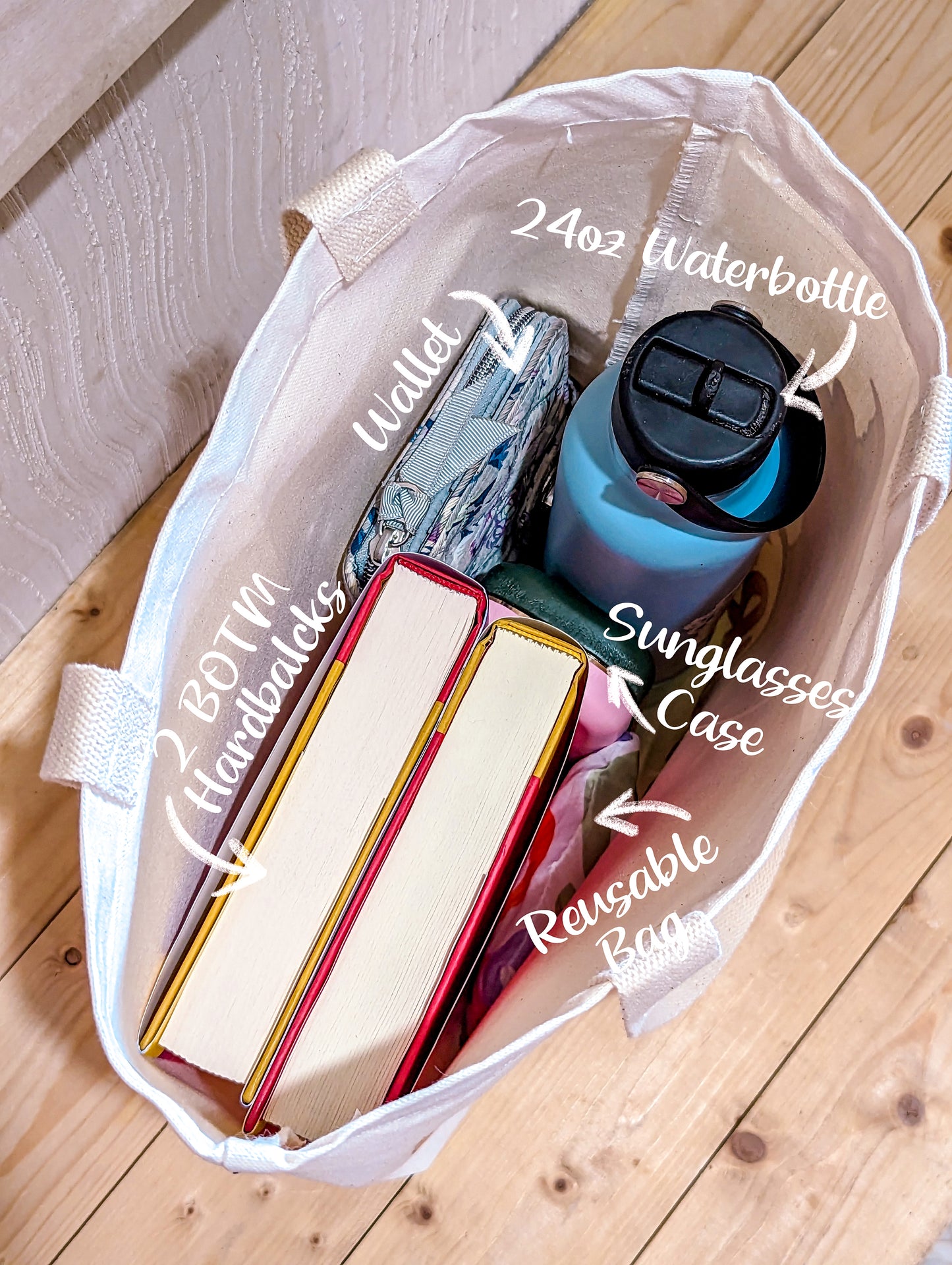 Books & Coffee Tote Bag