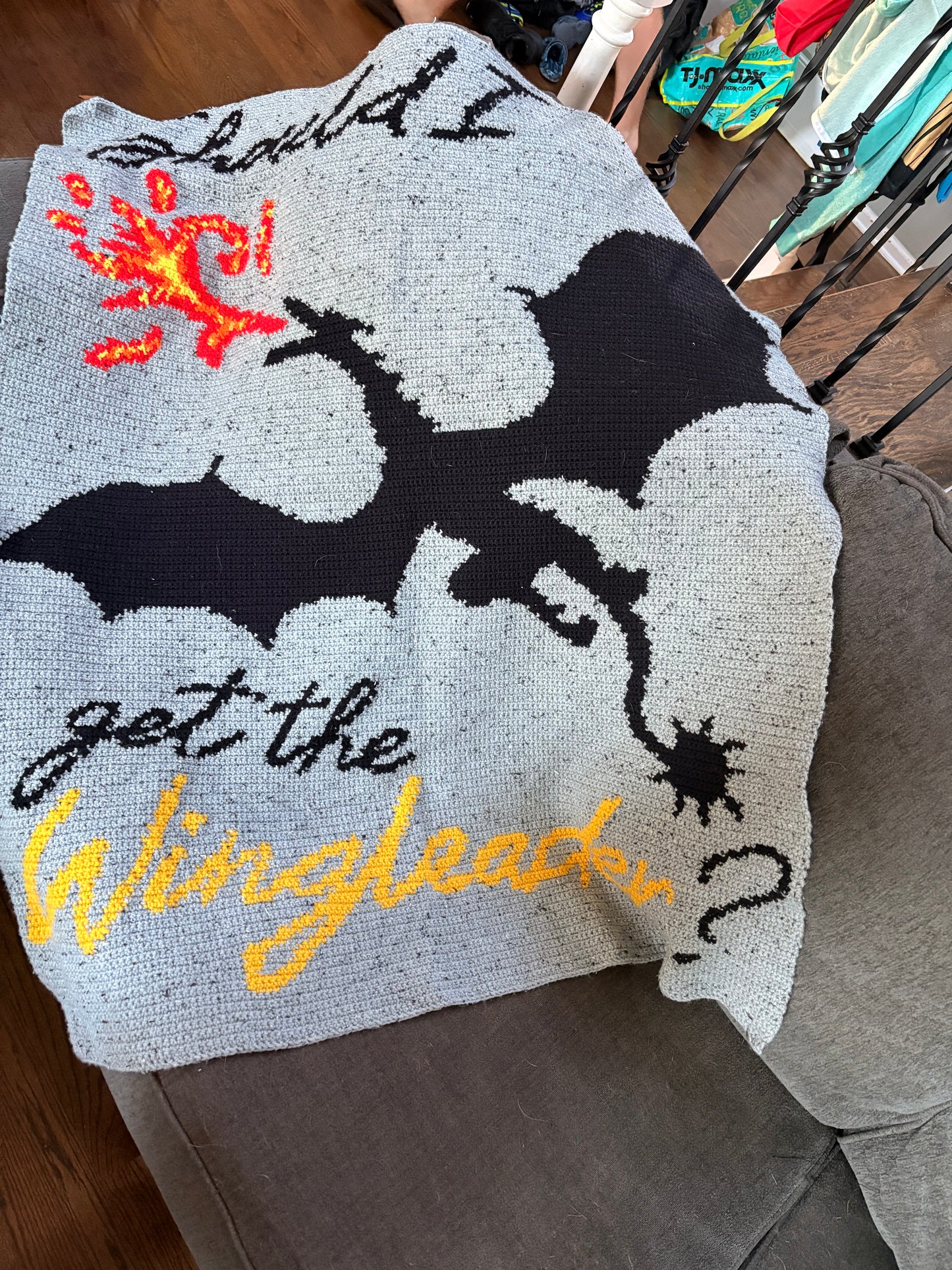 Should I Get The Wingleader? Tapestry Crochet Graphghan Pattern