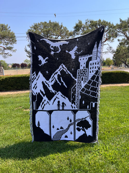 The Parapet Overlay Mosaic Crochet Graphghan Pattern