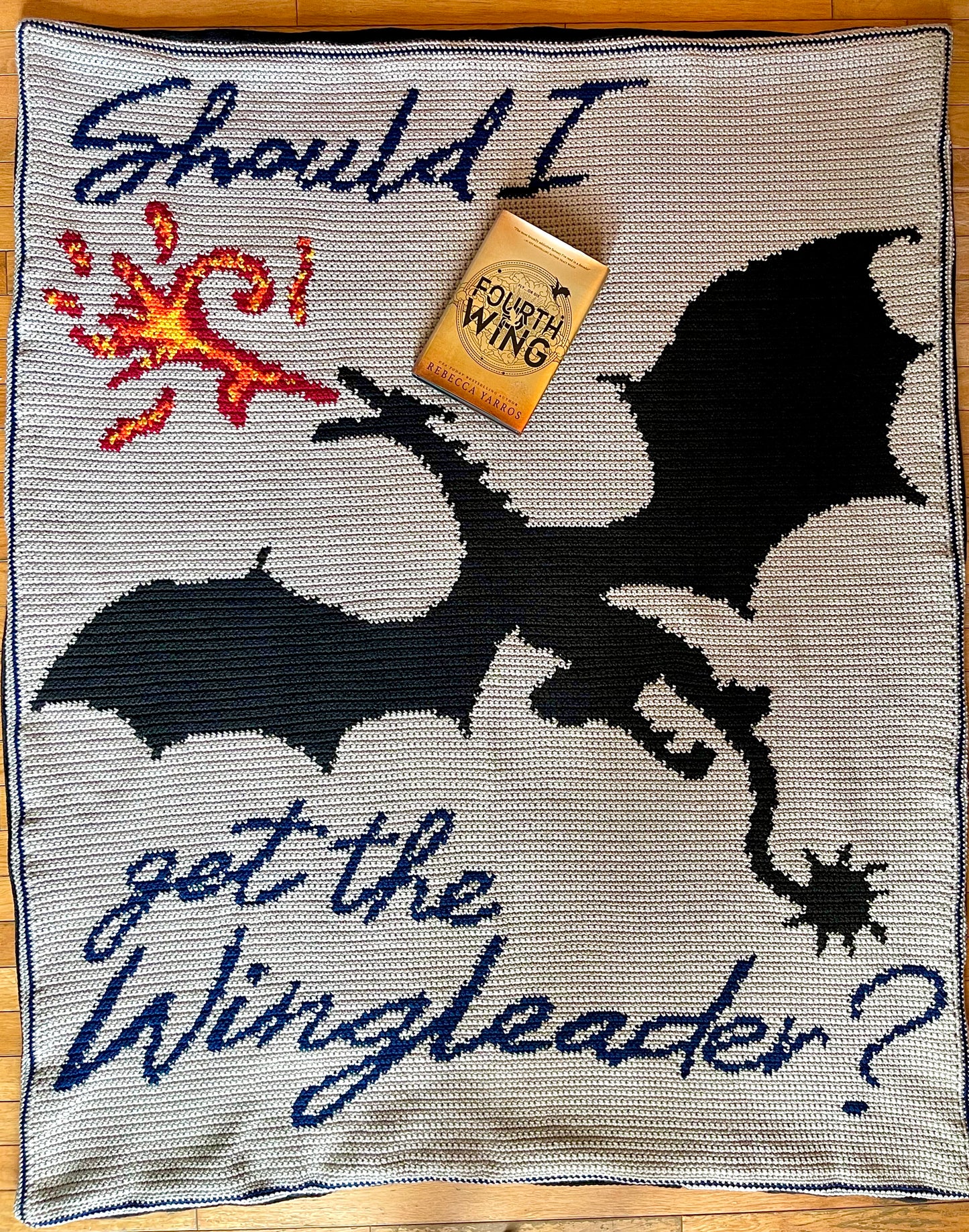 Should I Get The Wingleader? Tapestry Crochet Graphghan Pattern
