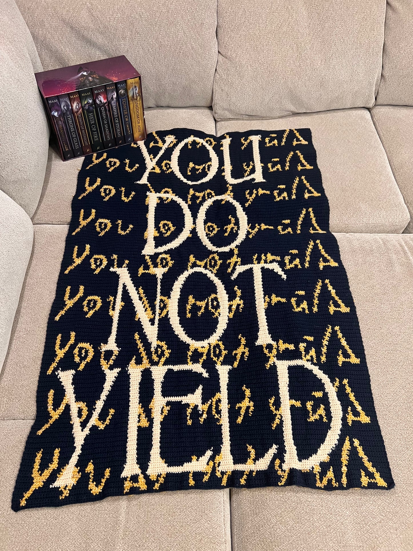 You Do Not Yield Tapestry Crochet Graphghan Pattern