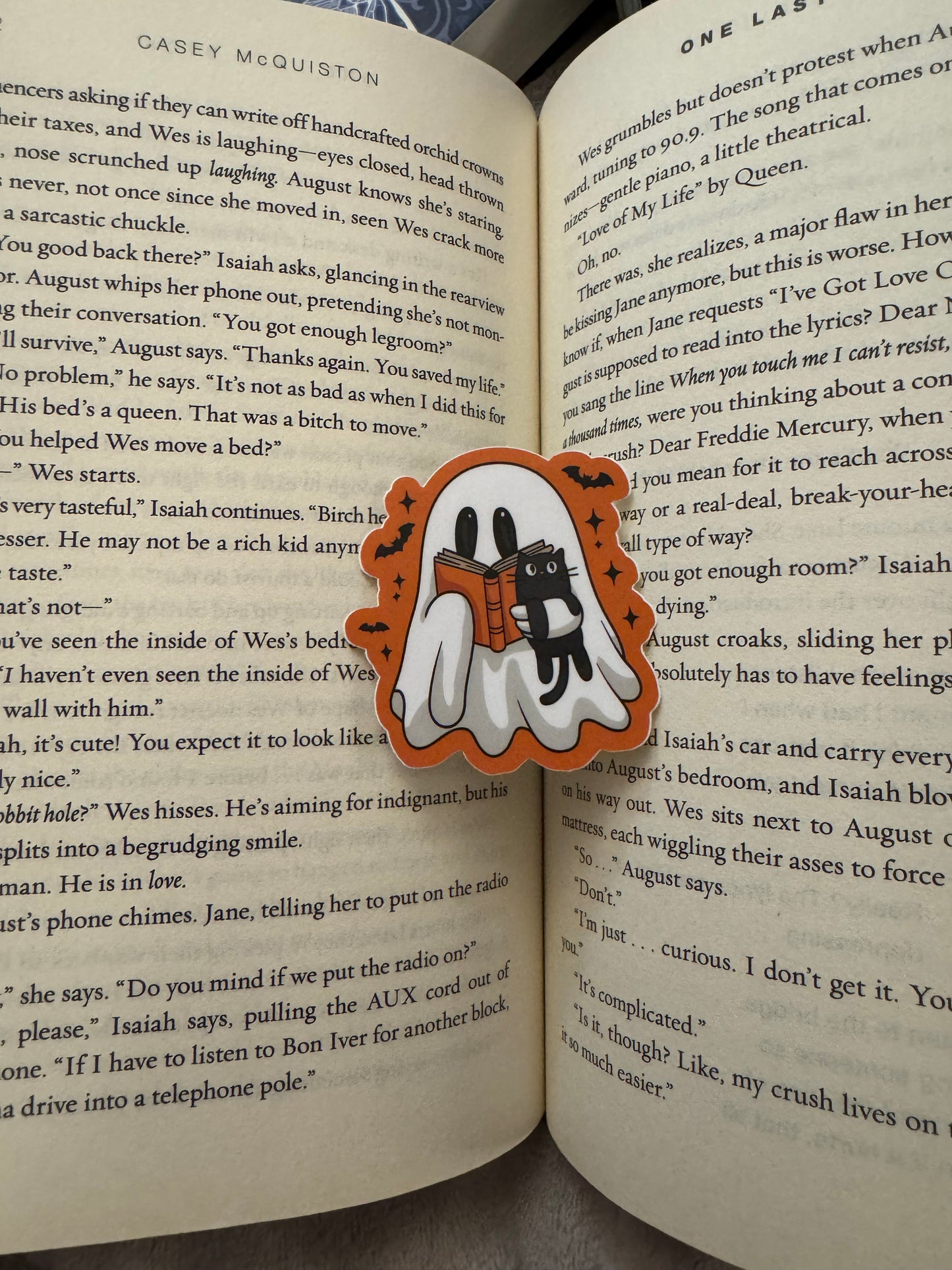 Reading Ghost Sticker