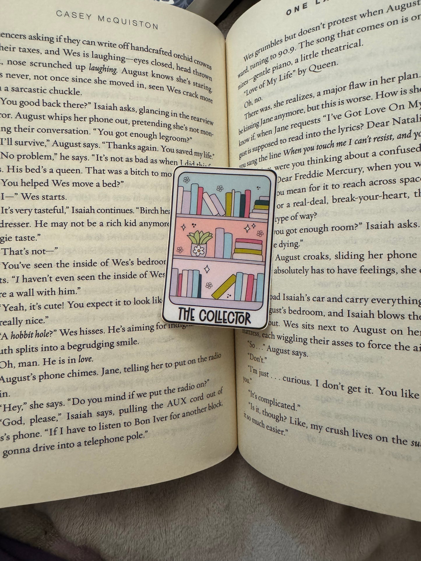 The Collector Tarot Card Sticker