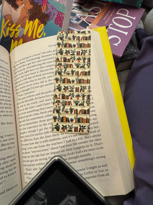 Plant Bookshelf BookmarK