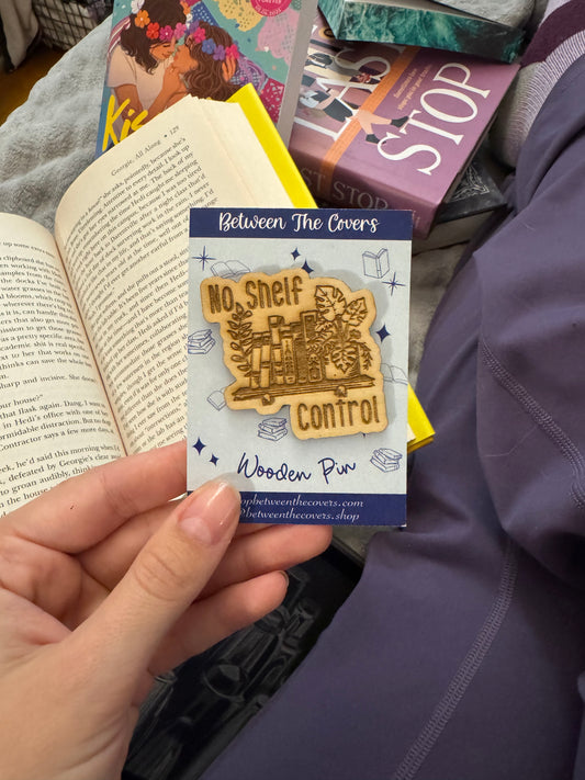 No Shelf Control Wooden Pin