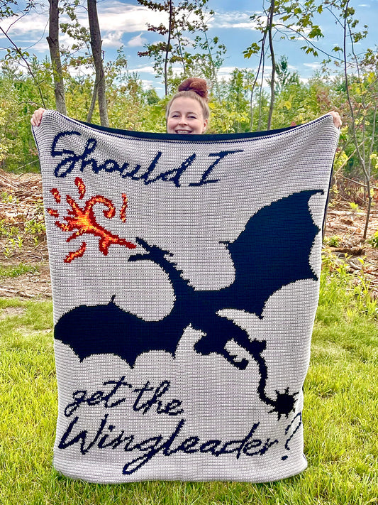 Should I Get The Wingleader? Tapestry Crochet Graphghan Pattern