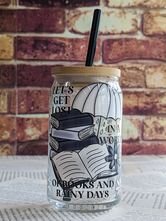 Rainy Days Glass Tumbler