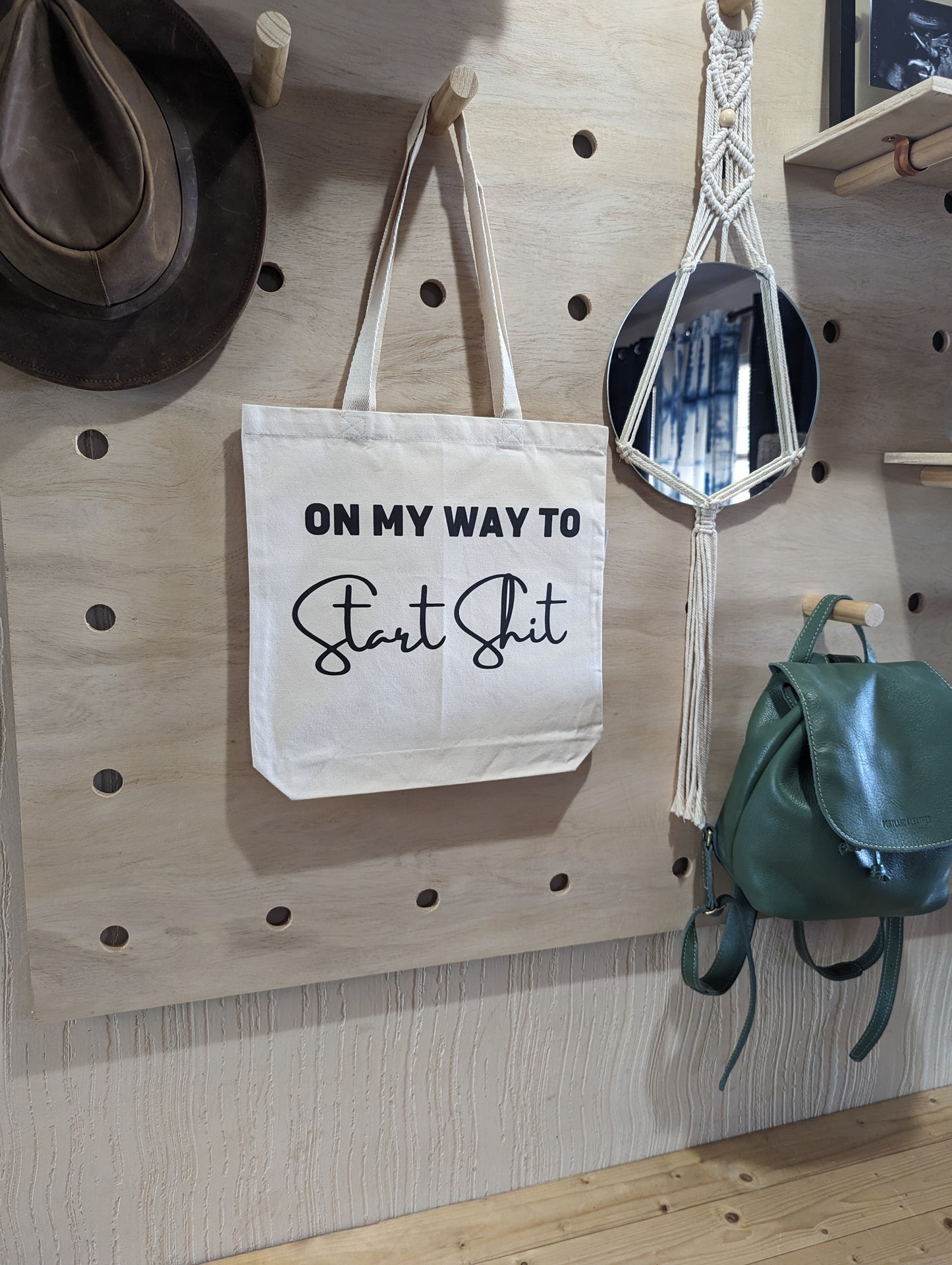 Start Sh*t Tote Bag