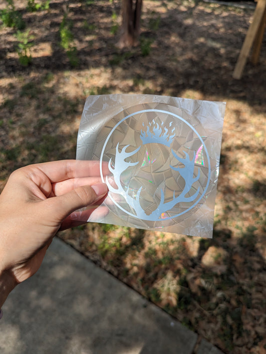 Terrasen Crest Suncatcher Decal