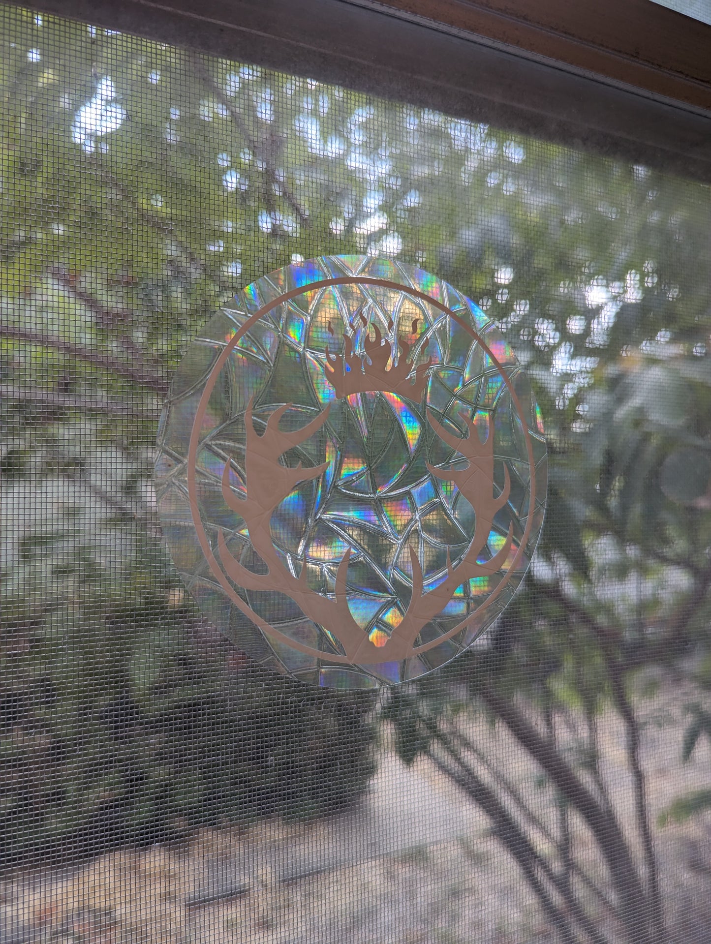 Terrasen Crest Suncatcher Decal