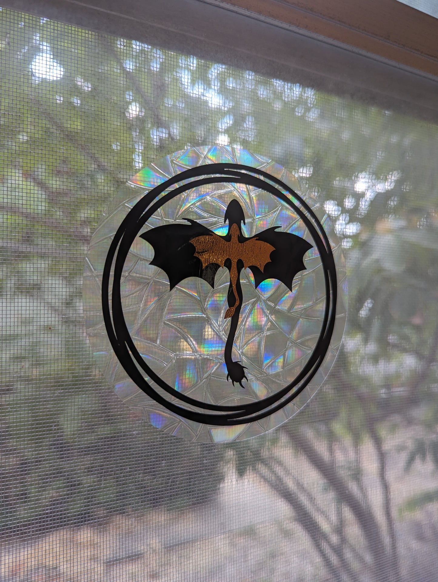 Dragon Relic Suncatcher Decal
