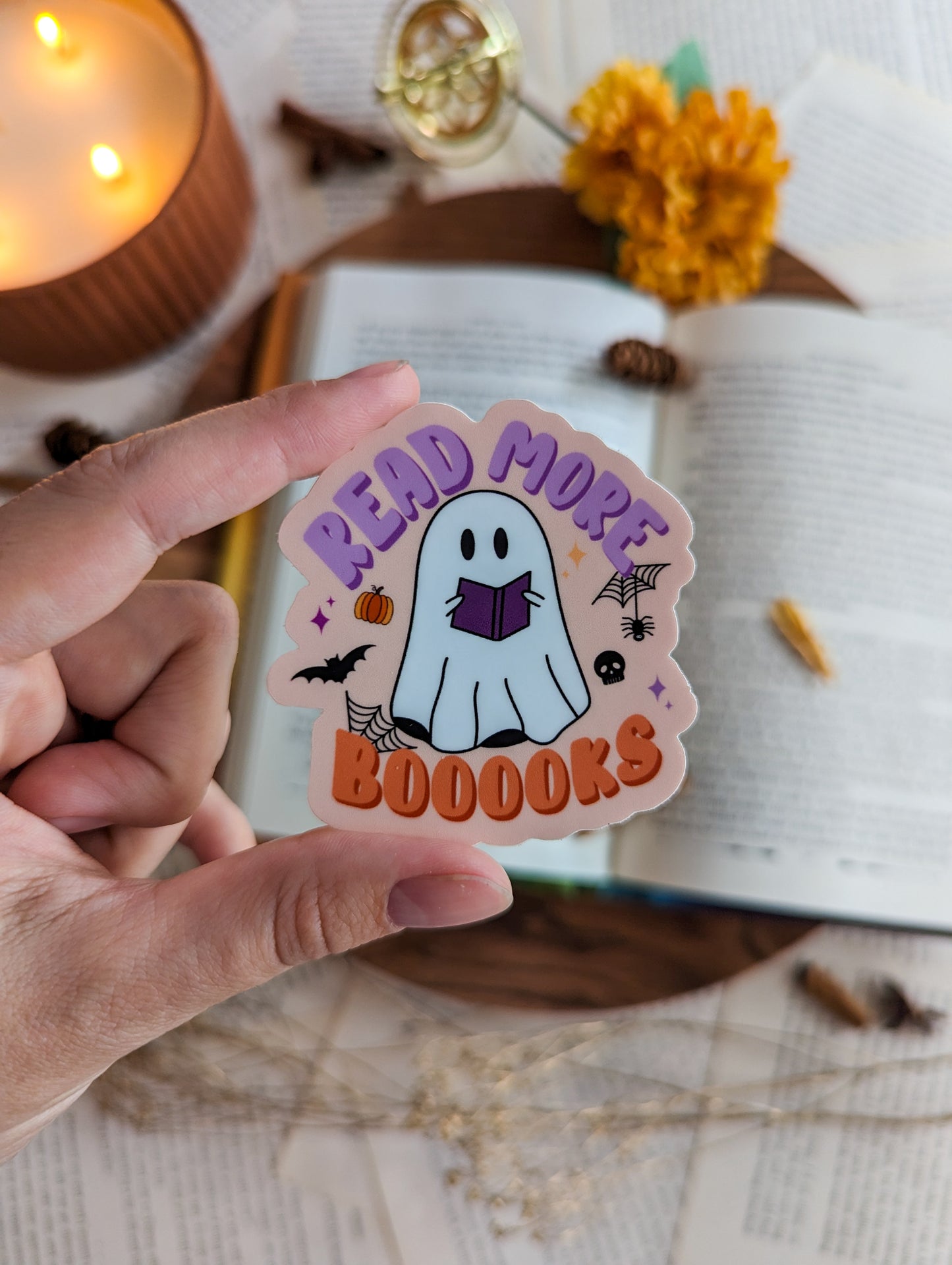 Read More BOOOKS Sticker