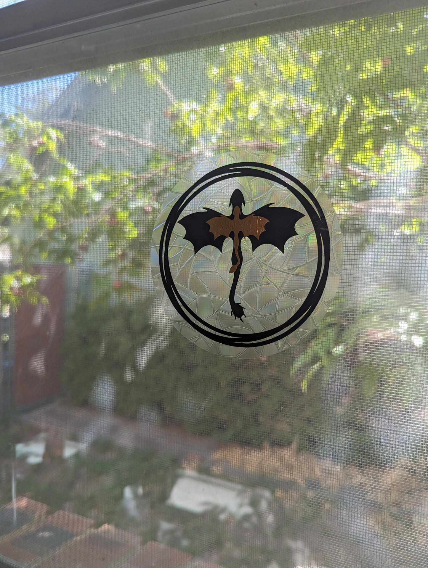 Dragon Relic Suncatcher Decal