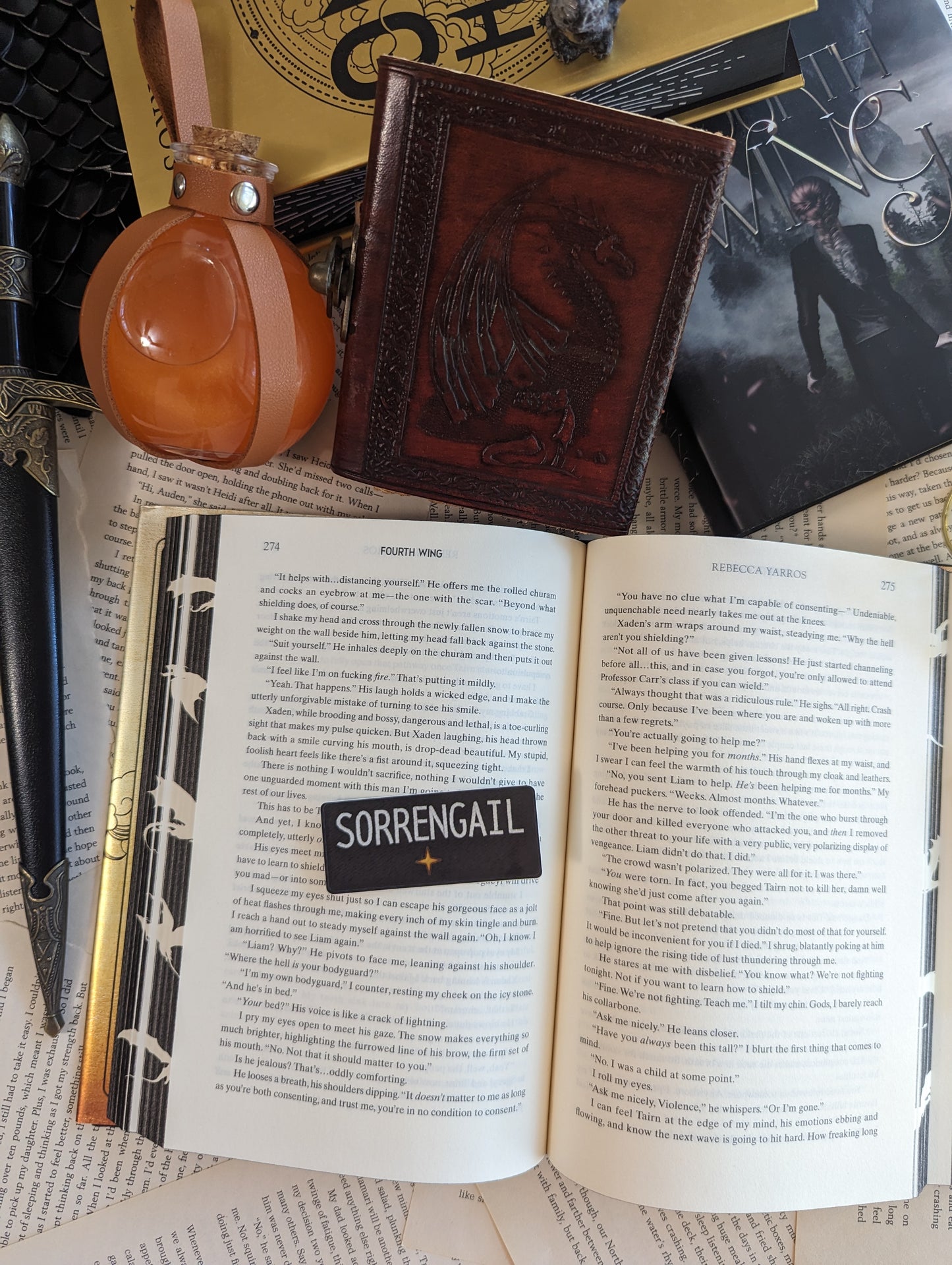 Sorrengail Name Patch Sticker