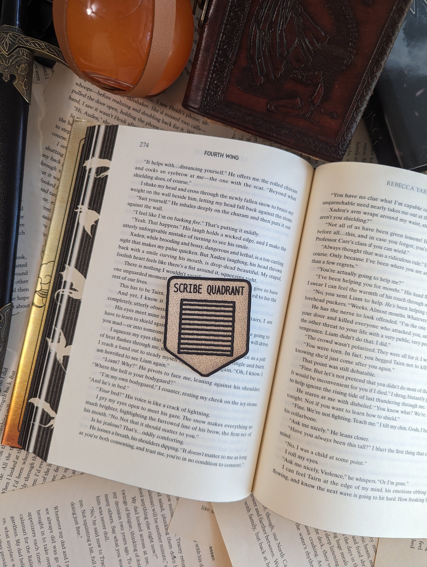 Scribe Quadrant Patch Sticker