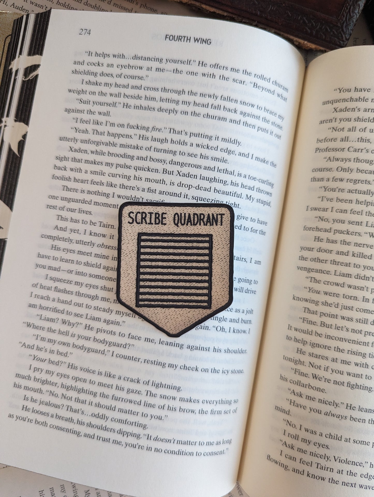 Scribe Quadrant Patch Sticker