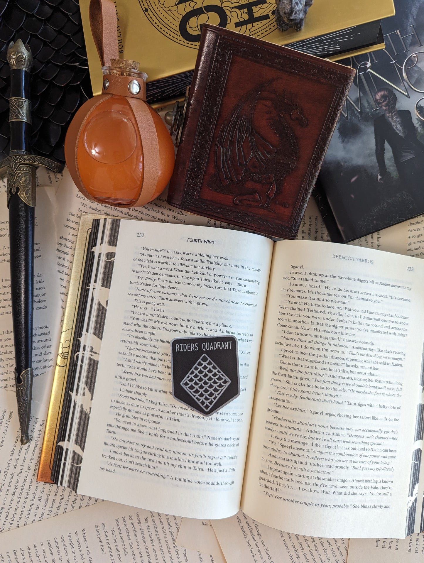 Riders Quadrant Patch Sticker