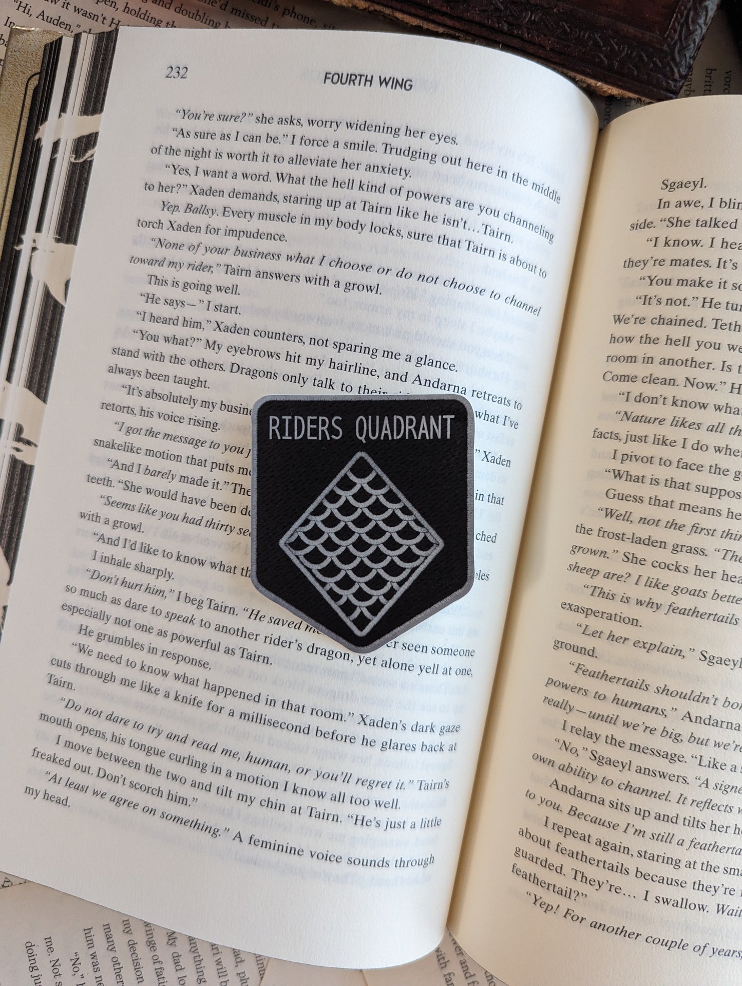 Riders Quadrant Patch Sticker